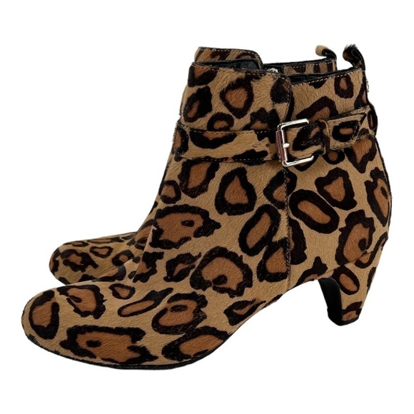 Sam Edelman Mandi Animal Print Bootie Size 7.5 M - Picture 4 of 15